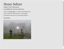 Tablet Screenshot of henryseltzer.com